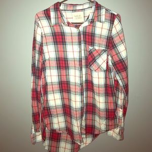 Long sleeve flannel button up